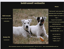 Tablet Screenshot of boldrussell.com